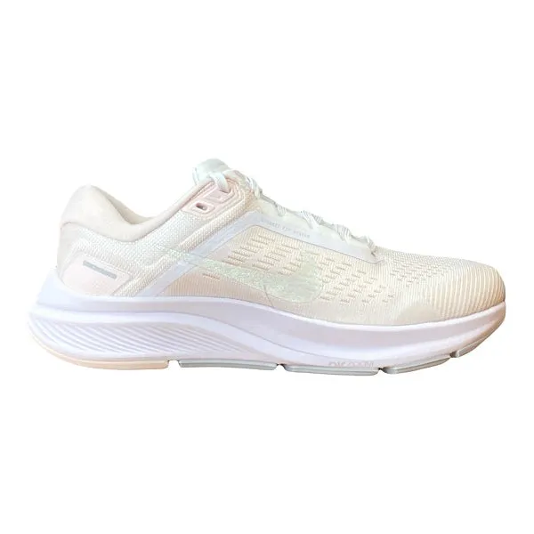 Enhanced Toe Spring evening running shoe period Nike scarpa da corsa da donna Air Zoom Structure 24 DA8570 101 bianco-rosa chiaro