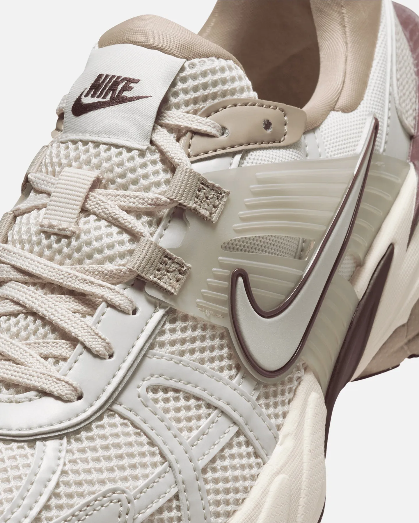 Nike Women's V2K Run Light Orewood Brown Club Edge