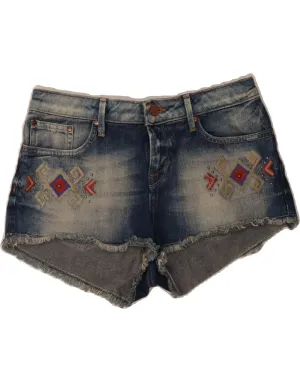 Polyester shorts PEPE JEANS Womens Denim Shorts W29 Medium Blue Cotton