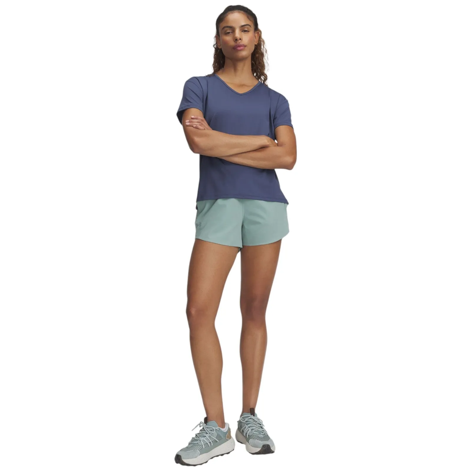 barbecue outfit night out outfit Under Armour Vanish Womens 3" Loose-Fit Shorts