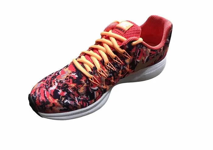 Balanced Ground Contact Nike scarpa da corsa da ragazza Air Zoom Pegasus 33 Print 854170 800 arancio-rosso metallizzato