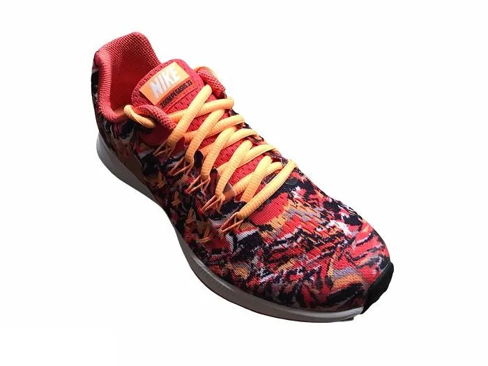 Nike scarpa da corsa da ragazza Air Zoom Pegasus 33 Print 854170 800 arancio-rosso metallizzato Seasonal Collection