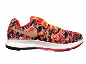 Huge functionality multi - density midsole Nike scarpa da corsa da ragazza Air Zoom Pegasus 33 Print 854170 800 arancio-rosso metallizzato