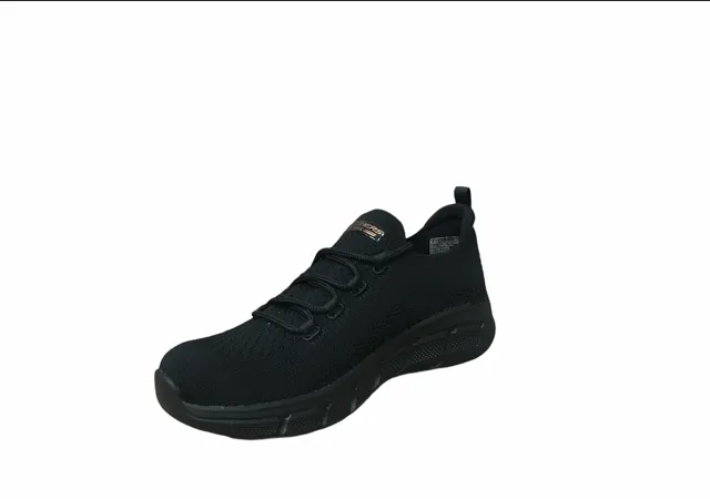 Skechers Bobs B Flex Color Connect 117121/BBK black quiet - operation shoes quick - drying - technology shoes