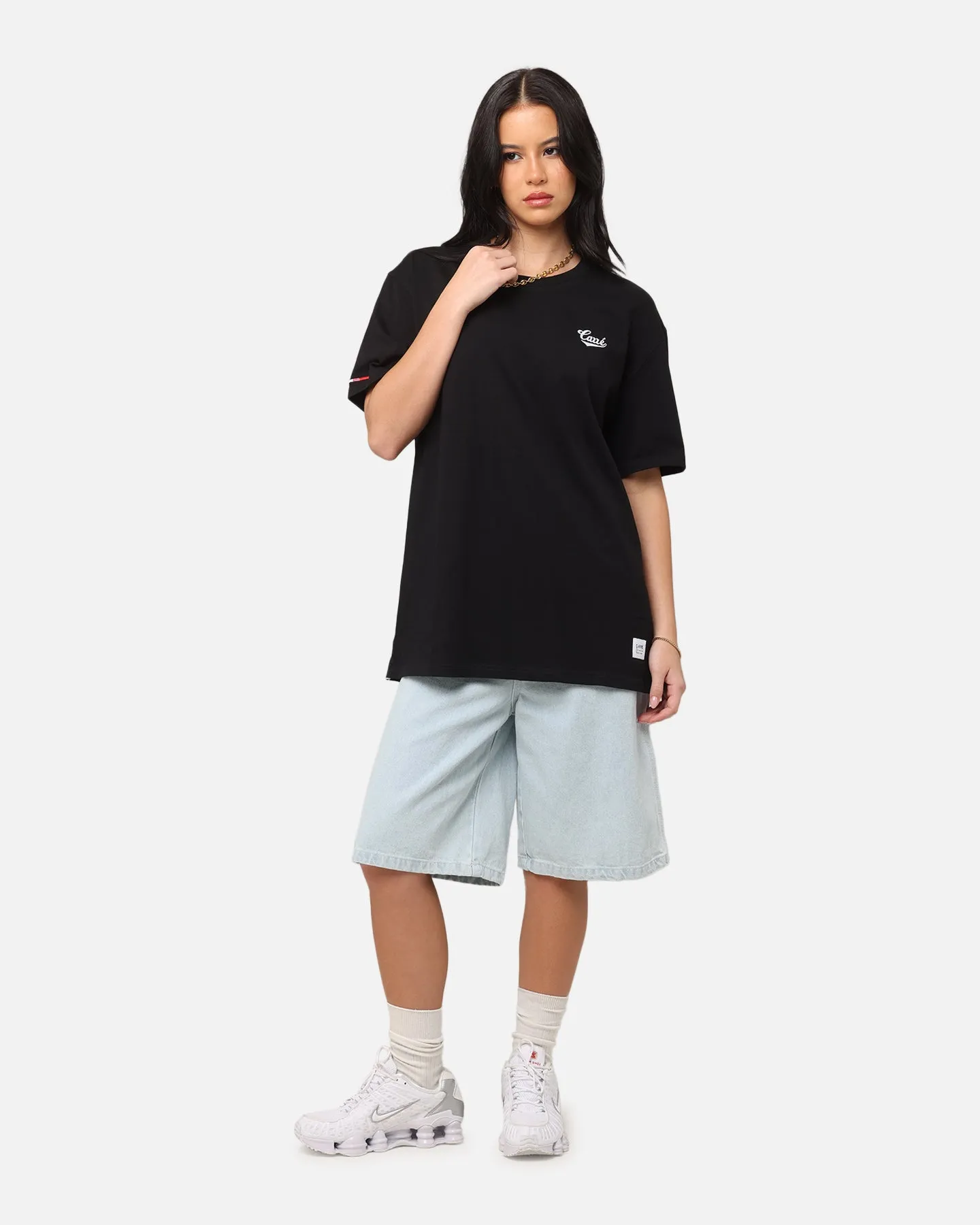 Plus Size Carr?? Simplicit?? Classic Short Sleeve T-Shirt Black