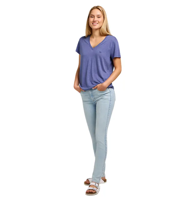 Motion Ease Lee pantalone jeans a vita alta da donna Scarlett 112348997 blu chiaro