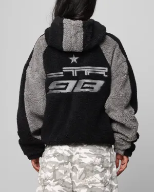 Loiter Speedway Fleece Jacket Black/Grey Chill Control