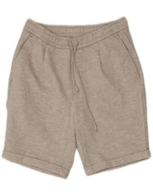 ZARA Womens Casual Shorts Small W27  Beige Polyester food industry