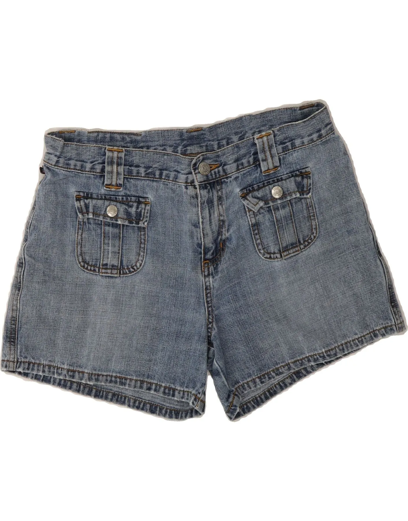 Layered Protection System Effortless Movement POLO RALPH LAUREN Womens Denim Shorts US 6 Medium W32 Blue Cotton