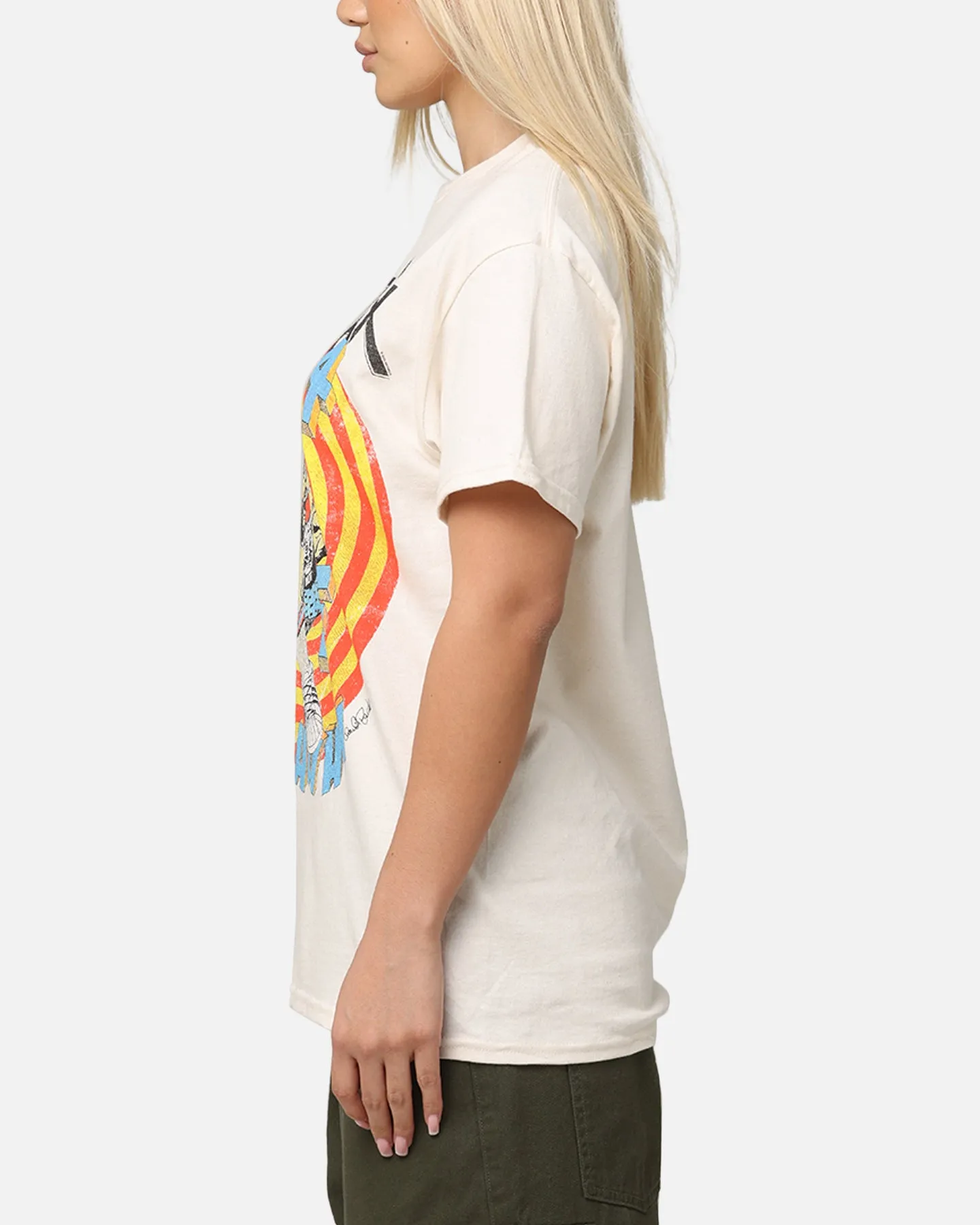 Modern Trend Look DurableStitching Anthrax U3EEEAAHH T-Shirt Natural