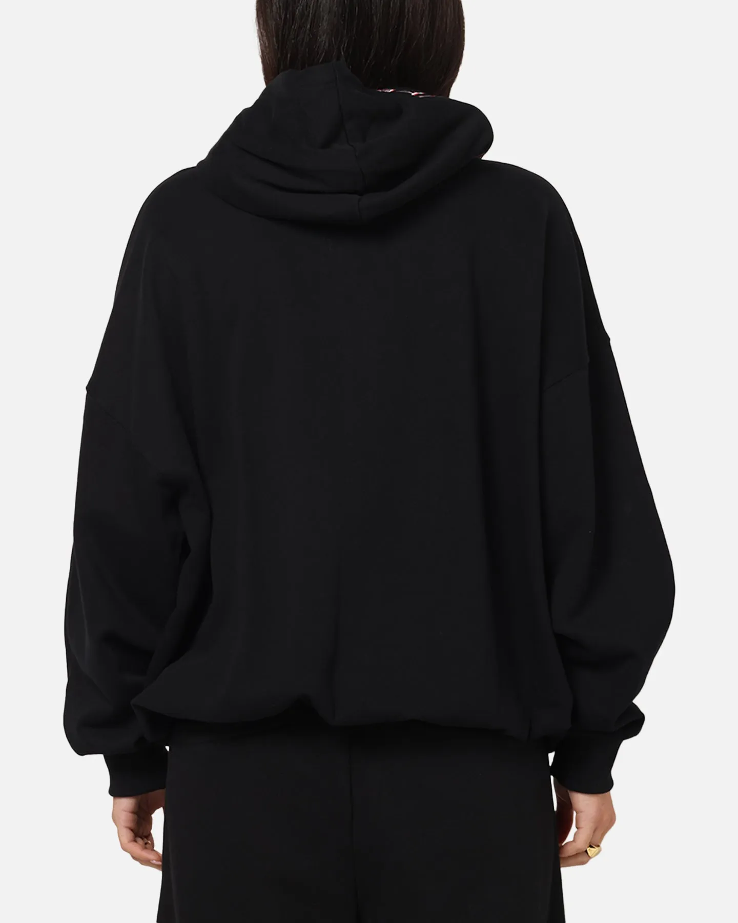 Carre Terrace Zip Hoodie Black Beach Walk