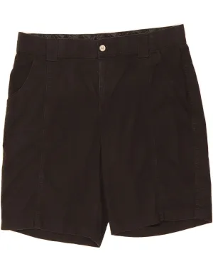 Tactical Attachment Loops Non Irritating Tags LEE Womens Casual Shorts US 16 2XL W38  Black Cotton