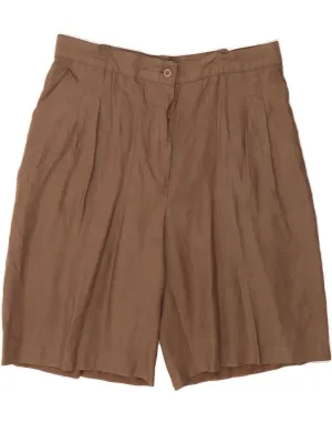 Comfy Feel BELFE Womens High Waist Casual Shorts IT 50 XL W34 Brown
