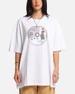Outdoor Comfort Style Goat Crew Disney Kingdom Hearts Disc Heavy T-Shirt White