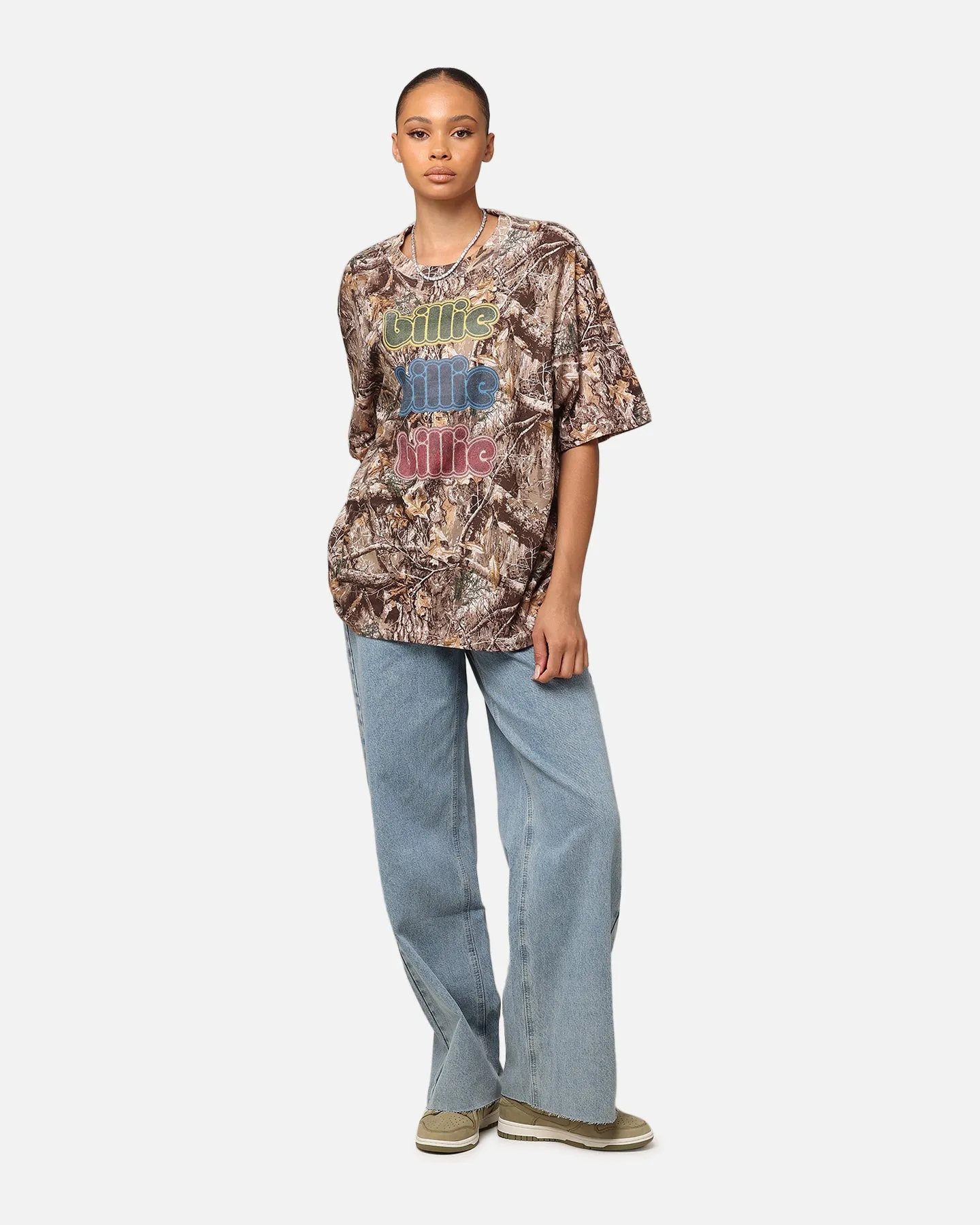 Billie Eilish Billie Billie Billie Organic Cotton T-Shirt Realtree Chic Look