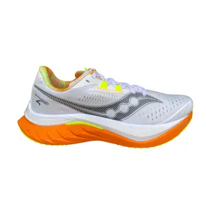 Saucony Endorphin Speed 4 S20940-30 - Scarpa Running Nylon Bianco-Arancio Urban Workout Impact Diverting Outsole