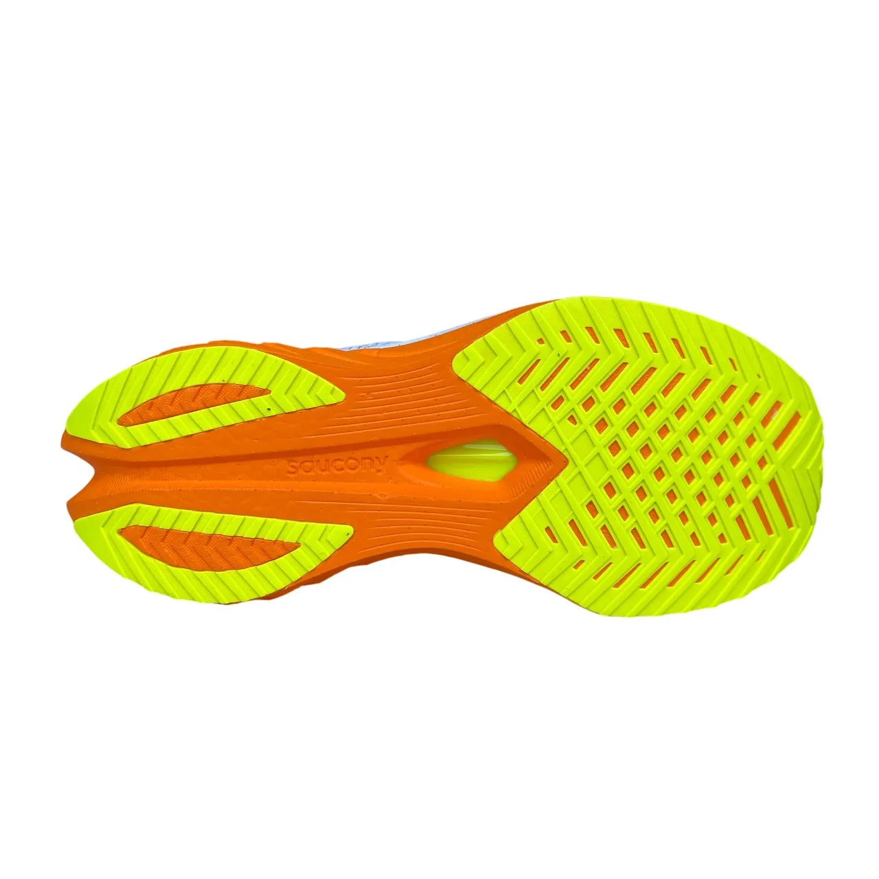 Quick Lace Up daily runner shoes Saucony Endorphin Speed 4 S20940-30 - Scarpa Running Nylon Bianco-Arancio