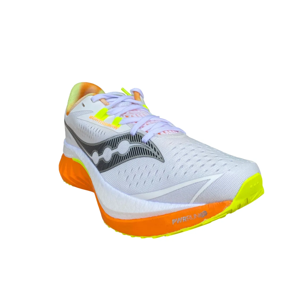 Saucony Endorphin Speed 4 S20940-30 - Scarpa Running Nylon Bianco-Arancio Durable TPU cushioned midsole running shoes