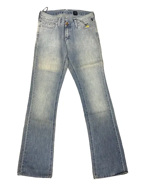 Soft Wash Treatment Base Outfit Meltin'Pot jeans da donna Nicole UK45 1009 DMBL denim