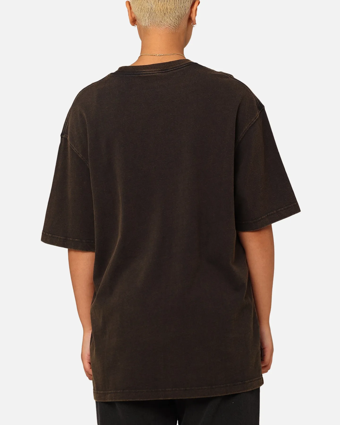 Layered Hem Detail Jordan Women's Oversized Graphic T-Shirt Black/Iron Grey
