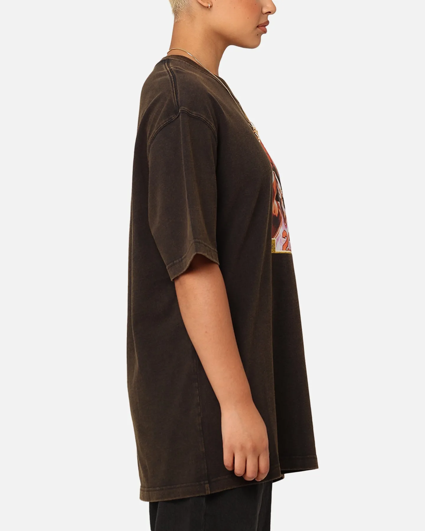 Jordan Women's Oversized Graphic T-Shirt Black/Iron Grey Indoor Event
