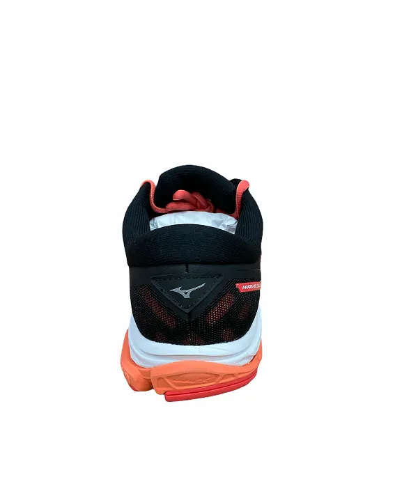 fall running shoes Heel Pad Mizuno scarpa da corsa da donna  Wave Ultra Ultima 12 J1GD211806 peperoncino argento nero
