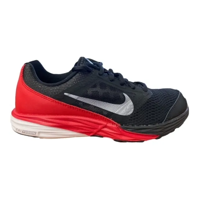 waterproof - construction - reliability shoes Work Shoes Nike scarpa da corsa da ragazzo Trail Fusion Run GS 749832 010 nero rosso