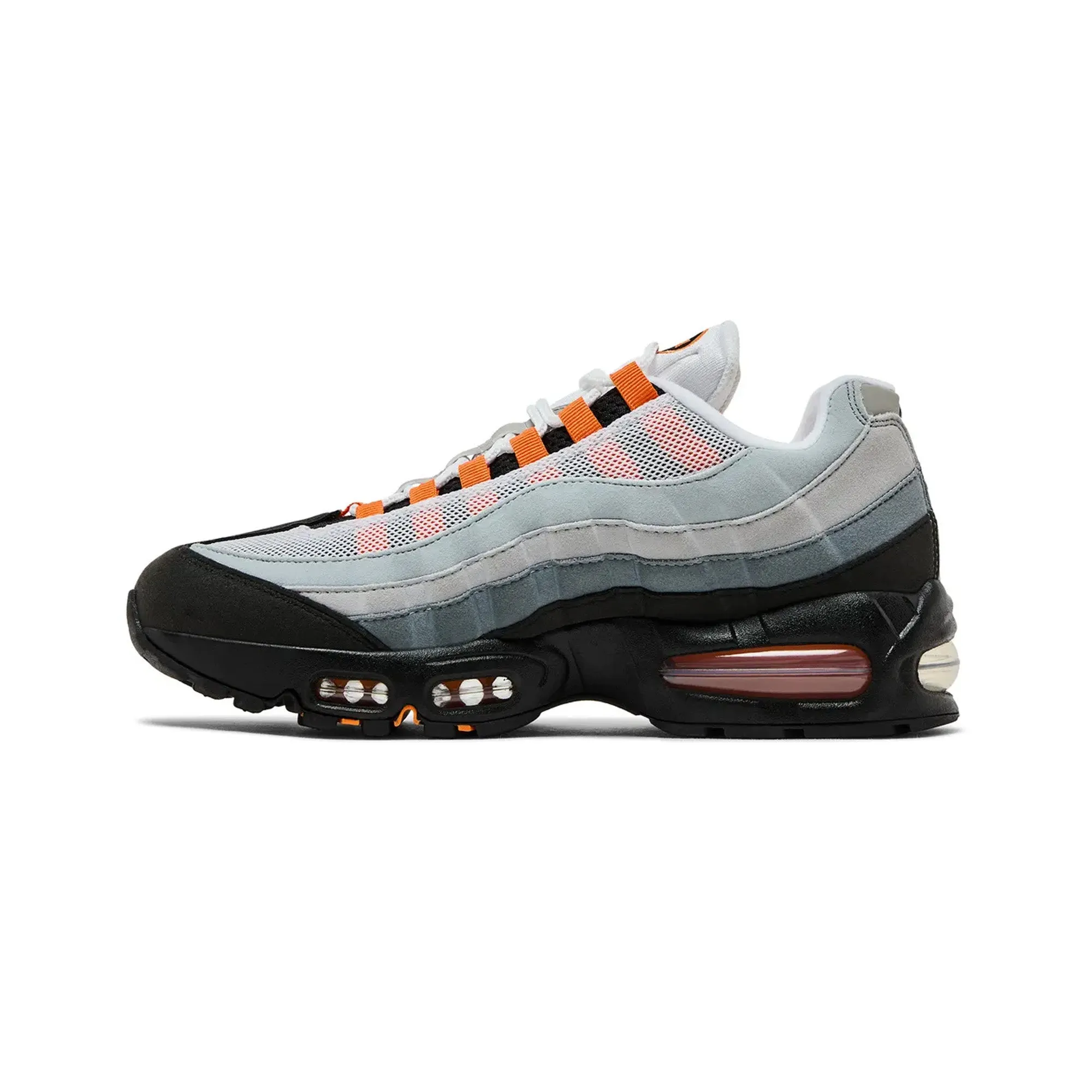 Nike Air Max 95 OG 'Big Bubble Bright Mandarin' (2025) track runner's shoe chance Vertical Flex