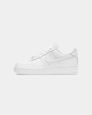 Memory Foam Casual Wear Low Profile Weekend Trip Nike Women's Air Force 1 '07 White/White/White