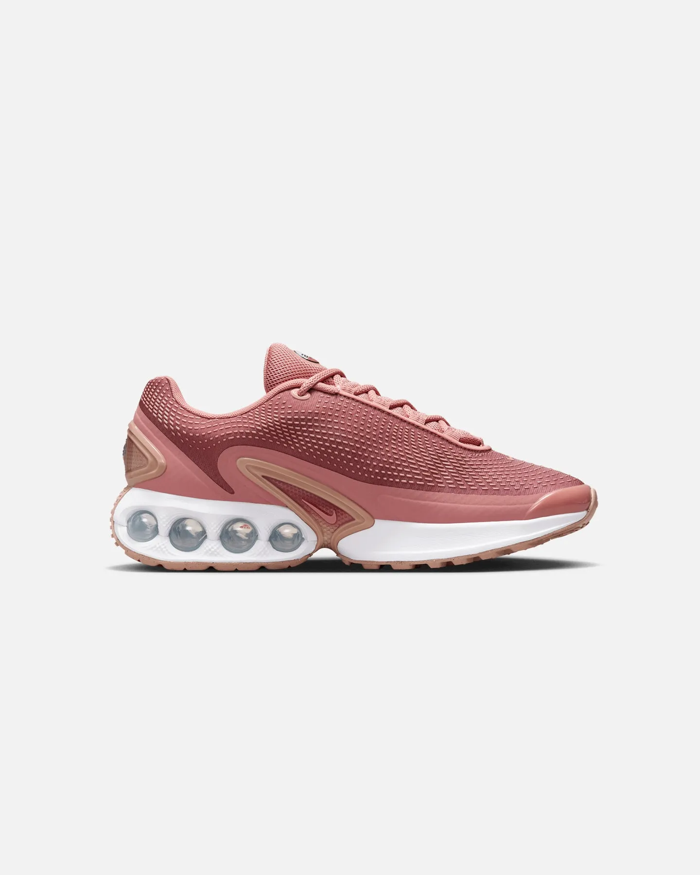 Breathable Inner Sleeve Padded Nike Women's Air Max DN Red Stardust/Canyon-Rust Rose