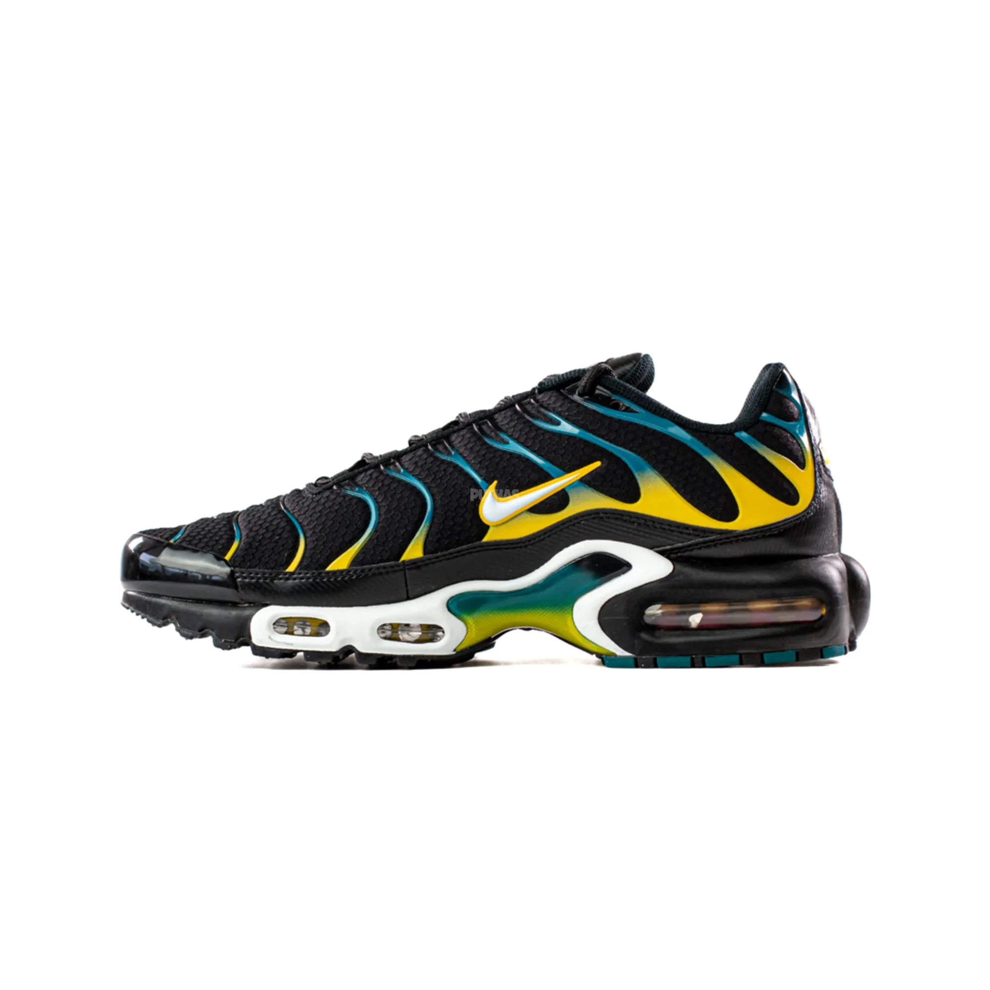 Ankle Stability Design Nike Air Max Plus TN 'Black Teal Yellow' (2021)