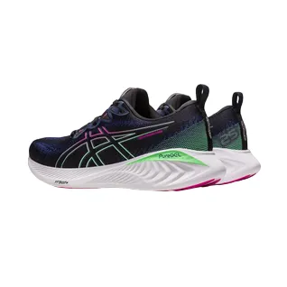 Asics Scarpa da corsa da donna Gel Cumulus 25 1012B441-001 black-pink rave Soft Lining Fabric high - arch shoe support