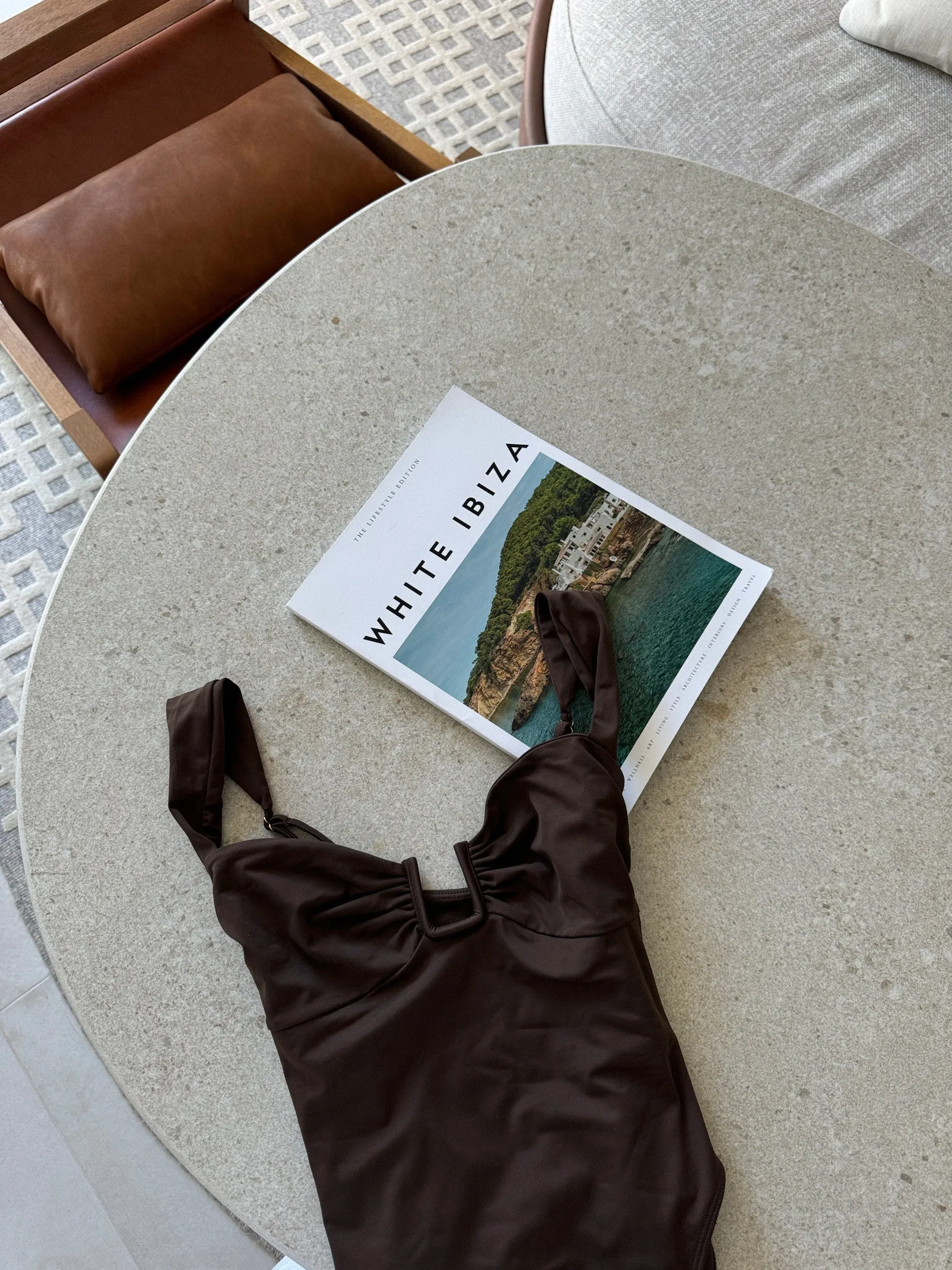 Beach Ready Cannes One Piece - Espresso