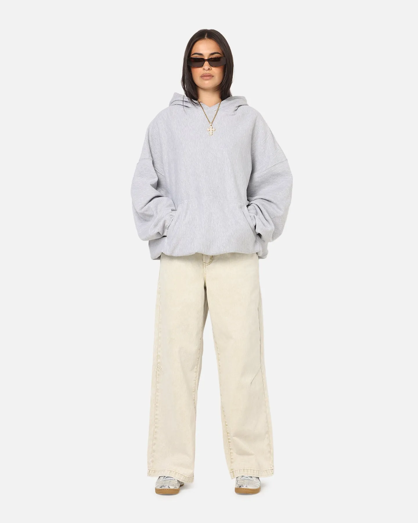 Surfing wear Culture Kings Oversized Hoodie Light Marle