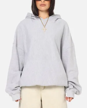 Culture Kings Oversized Hoodie Light Marle Fur like