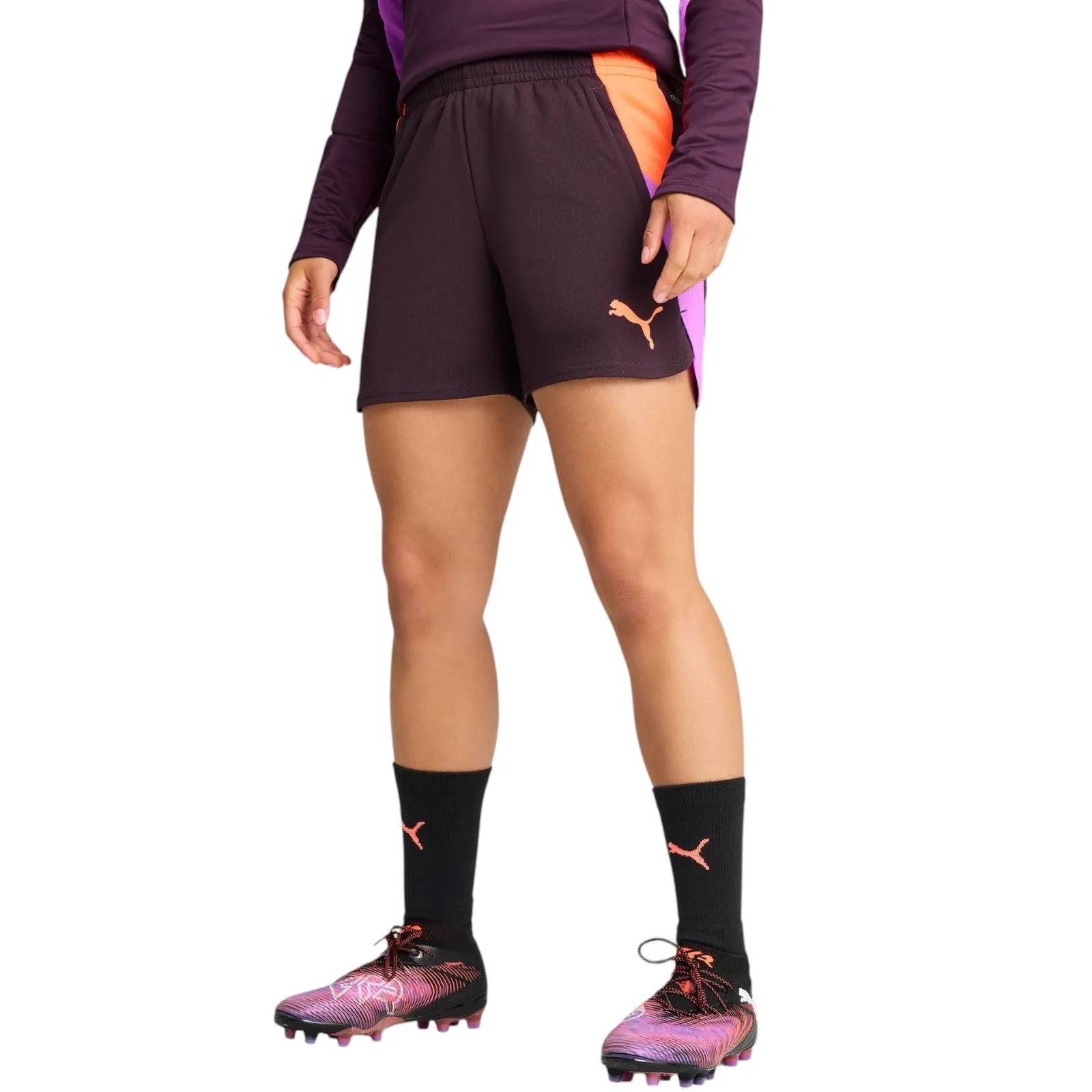 Puma IndividualBlaze Football Womens Training Short Durable Waistband