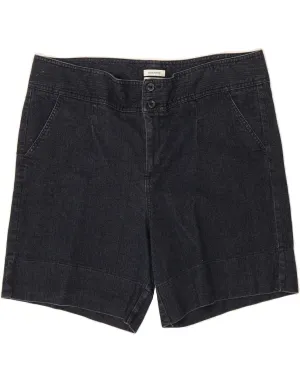 DOCKERS Womens Denim Shorts US 16 2XL W40 Navy Blue Cotton Smart Fit