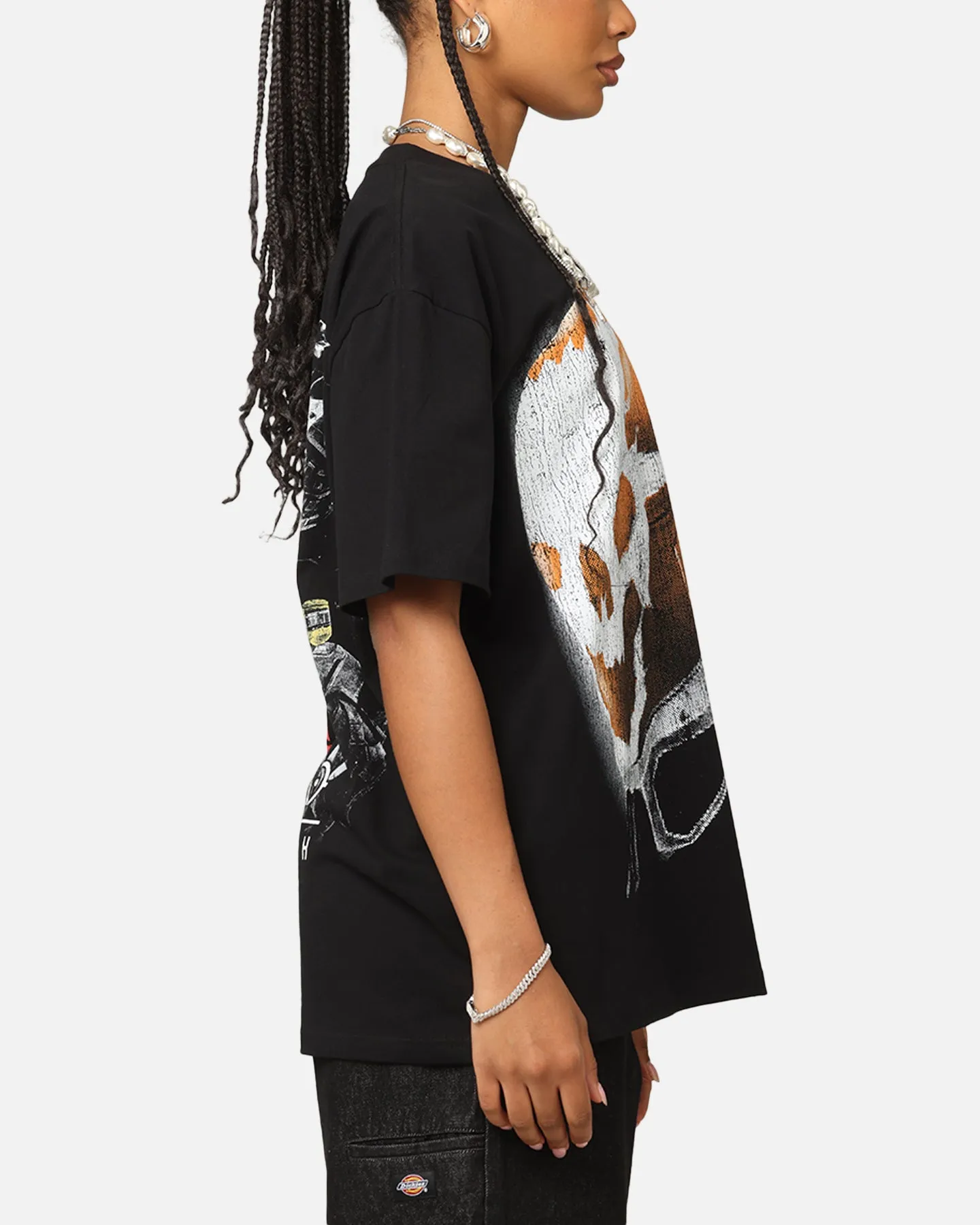 Goat Crew X Halo Halo Reach Emile Big Head Heavyweight T-Shirt Black Stylish and Comfortable HighThreadCount