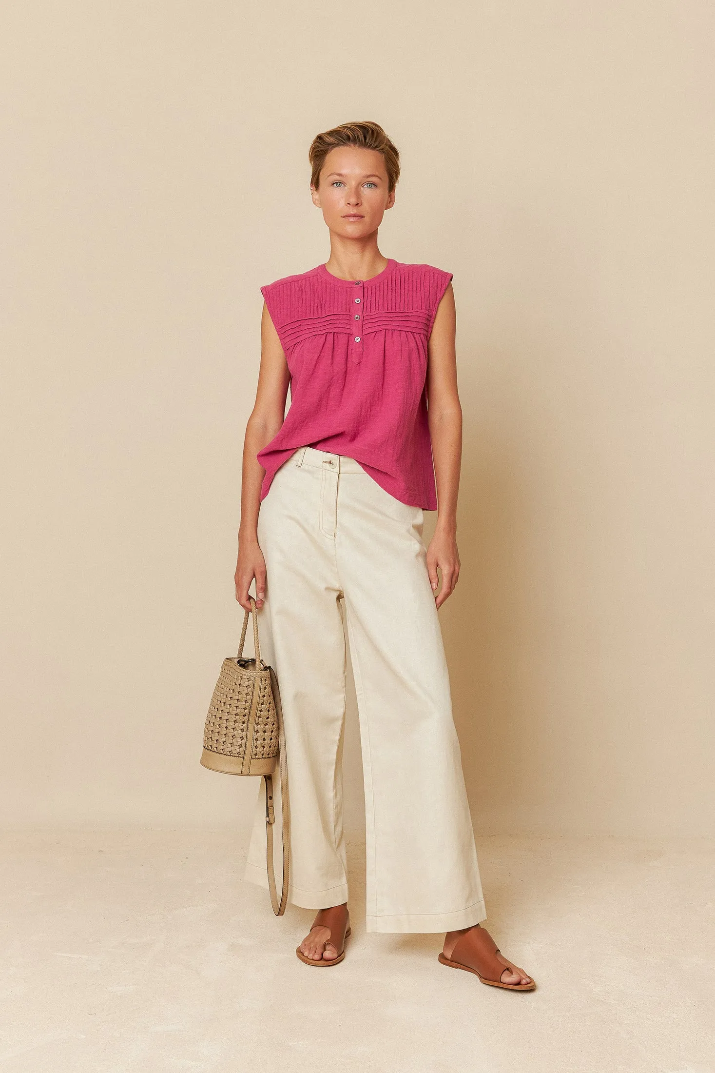PETUNIA PANTS Comfy Wearable Slim Waist
