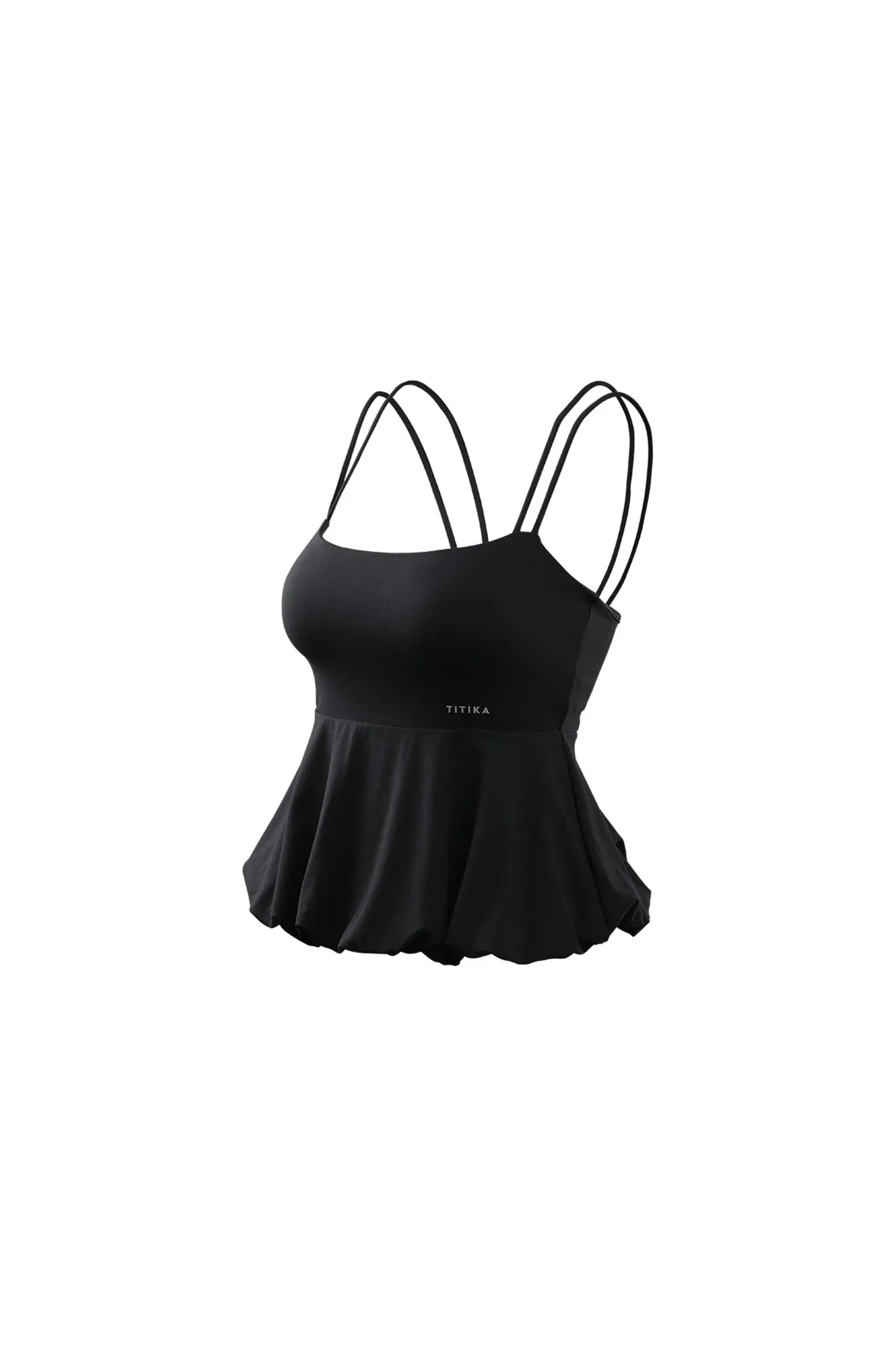 Elysium Floral Spaghetti Tank Cross Back night operation