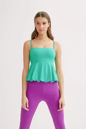 Elysium Floral Spaghetti Tank high - altitude use Temperature Regulating Fibers