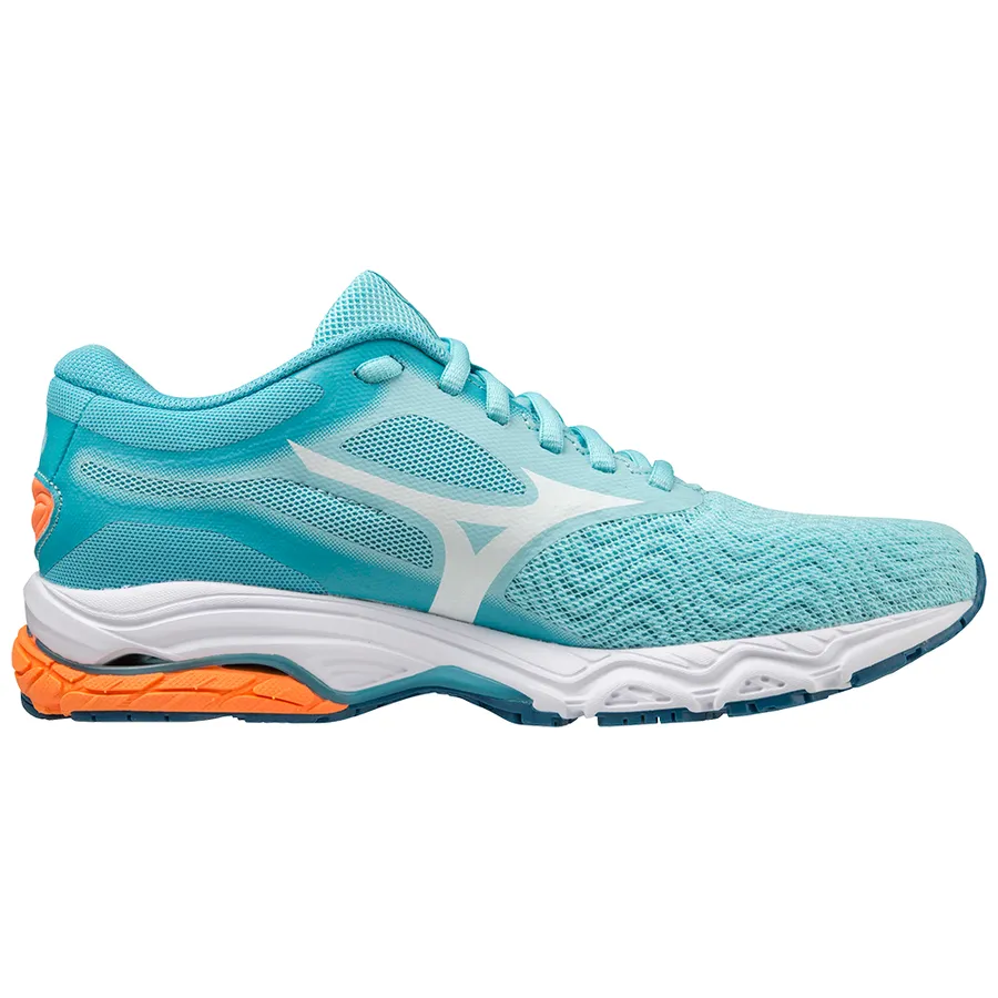 Mizuno scarpa da corsa da donna Wave Prodigy 4 J1GD221071 sabbia antigua bianco arancio active - living Dual Density Sole