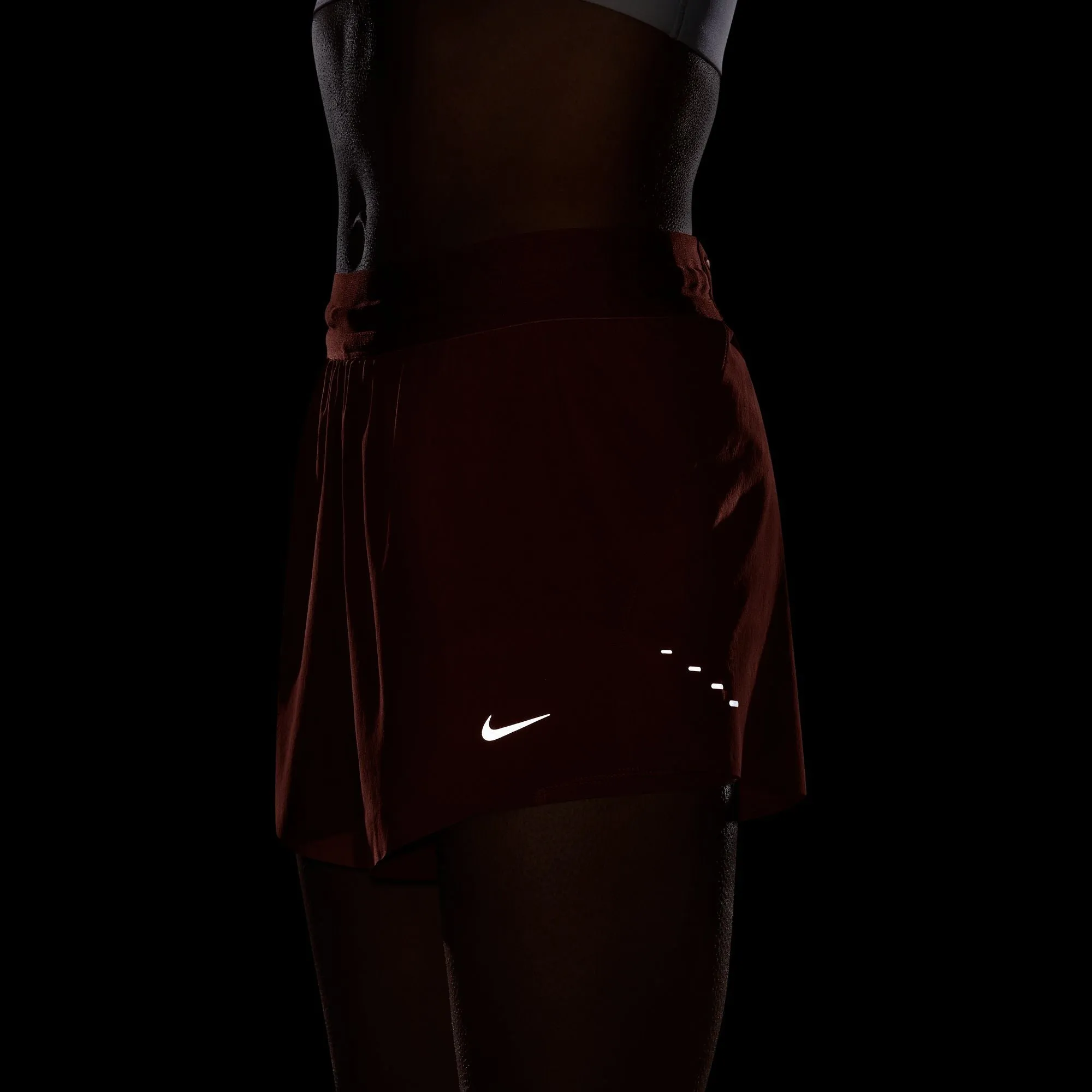 hoodie Hand washable Nike Swift Womens Dri-Fit Mid-Rise 2-In-1 Running Shorts
