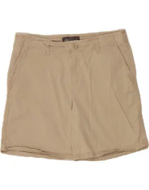 Flex Wear EDDIE BAUER Womens Chino Shorts US 8 Medium W34  Beige Cotton