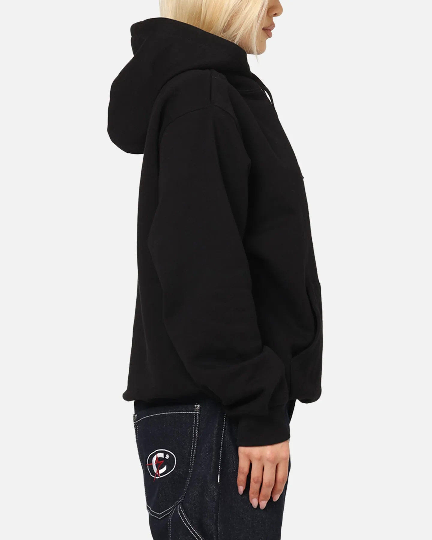 X-Large Frog Hoodie Pigment Black Athlete Favorite