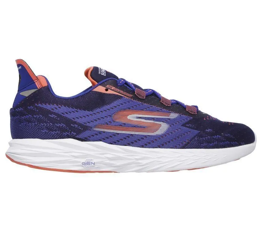 Skechers scarpa da corsa da uomo Go Run 5 54118 BLOR blu advanced - user shoes
