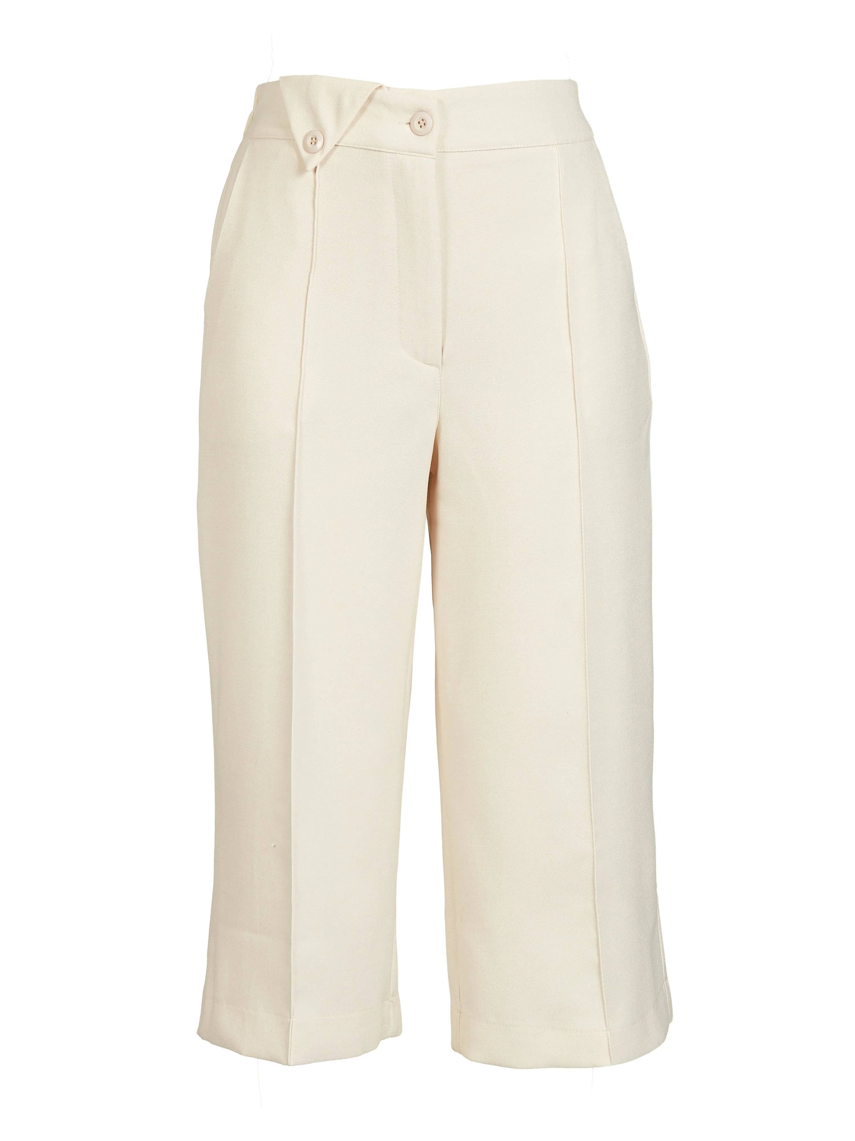 Simple Vibe Hidden Storage Compartment ALINA shorts - Creme