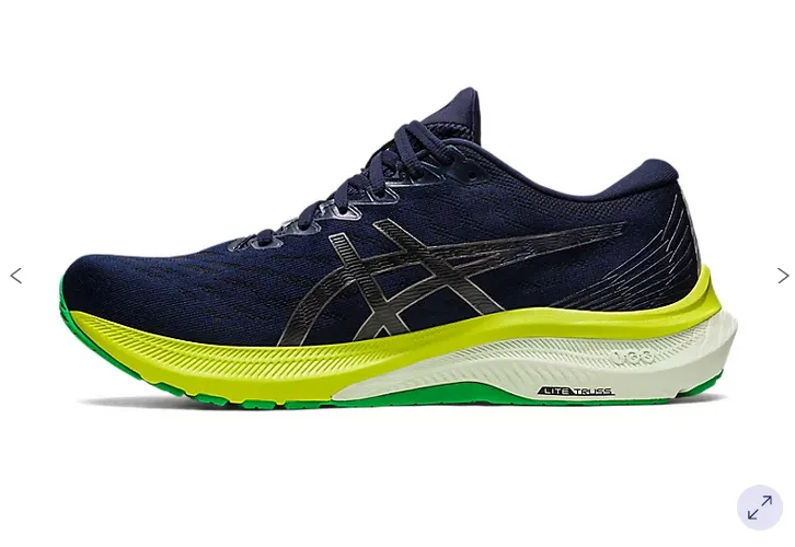 Hygienic Insole Asics scarpa da corsa da uomo Gel GT-2000 11 midnight-black