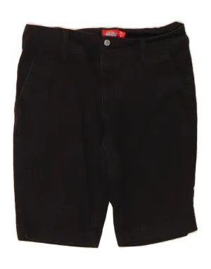 DICKIES Womens Chino Shorts US 5 Small W27  Black Cotton Baby shower gift