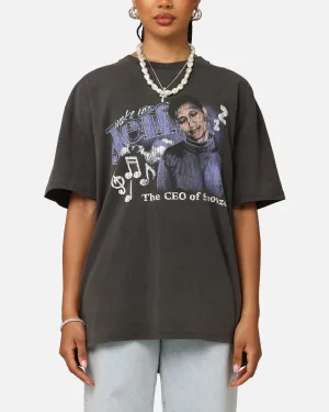 Perfect for Workouts Goat Crew X The Wiggles Wake Up Jeff Heavy T-Shirt Black Wash